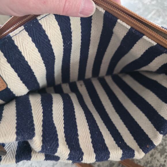 Rosetti Zuma Lizzie Shai Mini Crossbody Navy & White Canvas - Picture 7 of 13